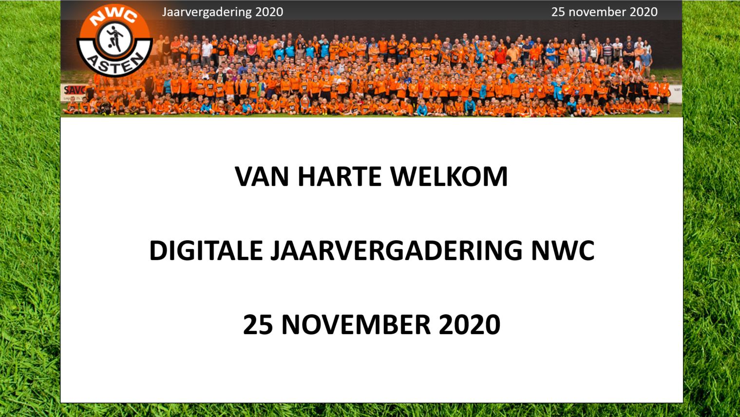 NWC Ledenvergadering anders dan anders en wisseling leden Hoofdbestuur