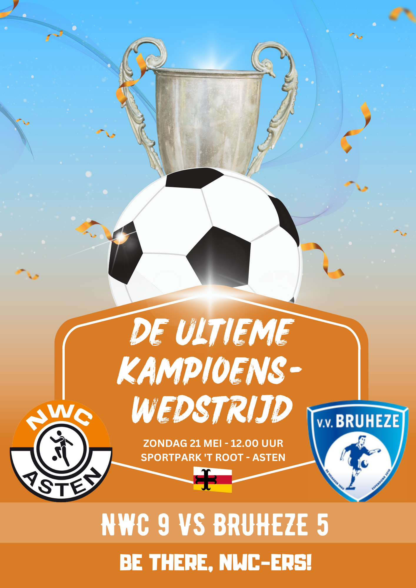Kampioenswedstrijd NWC 9