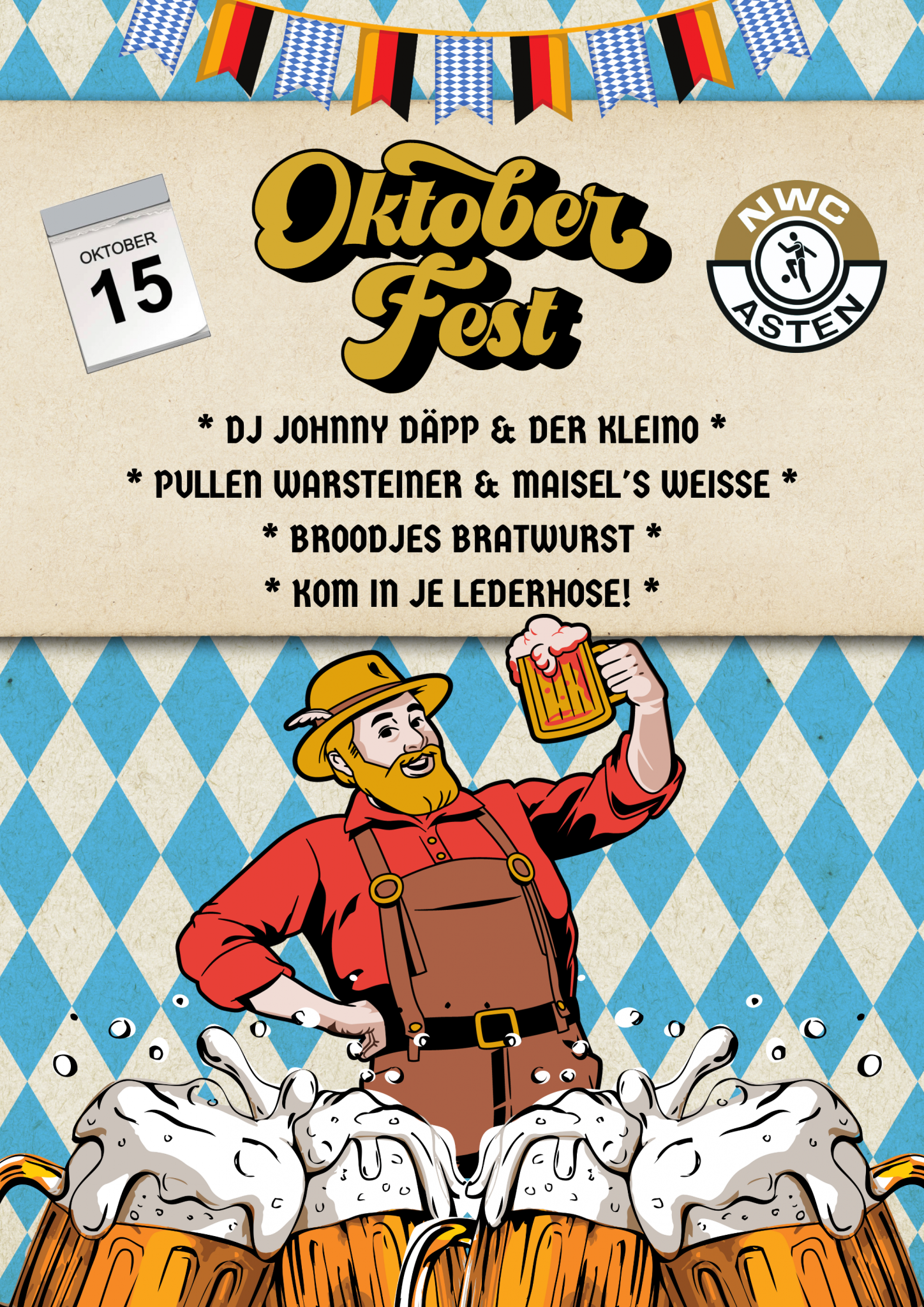 Oktoberfest op 15 oktober