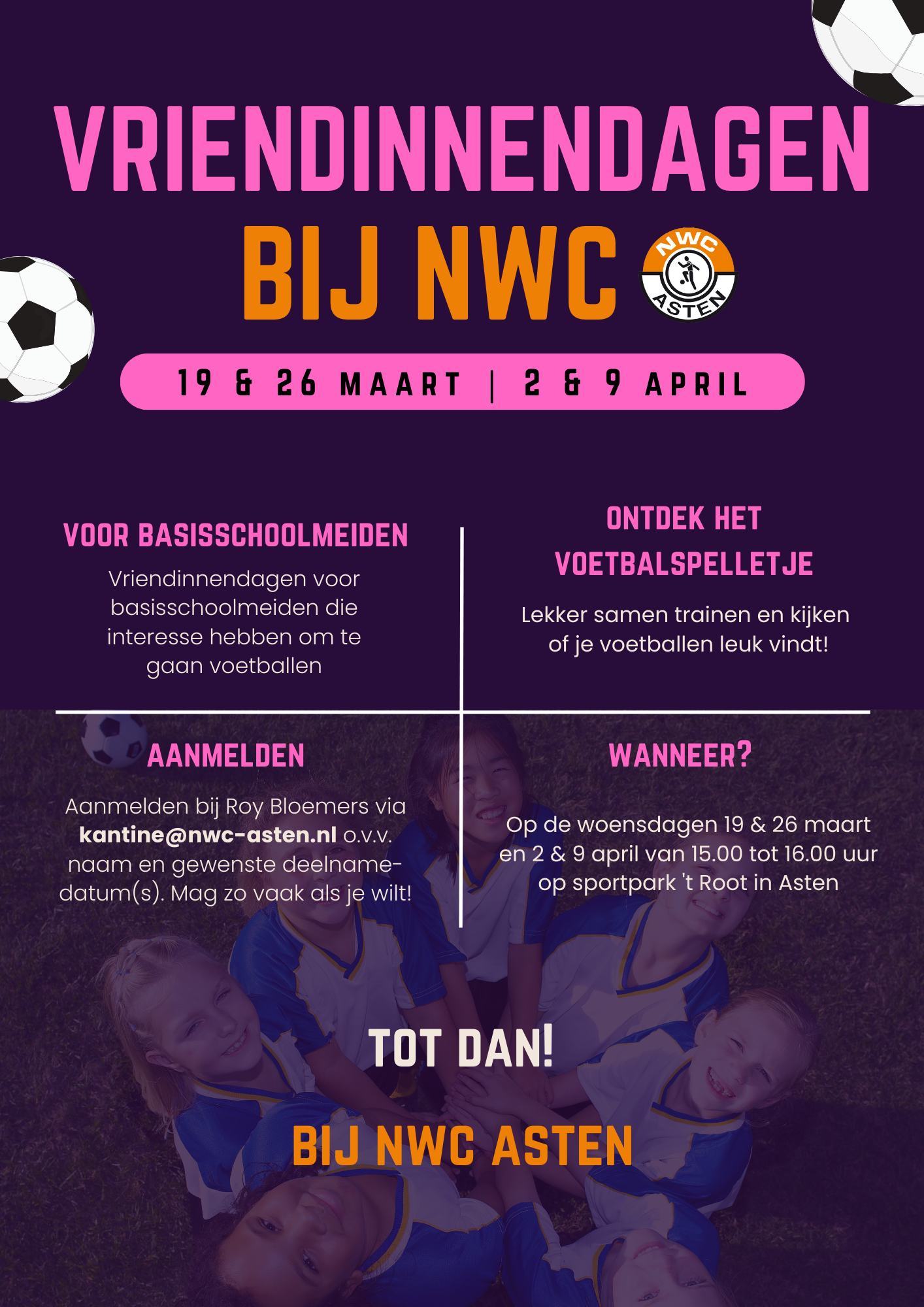 Vriendinnendagen bij NWC