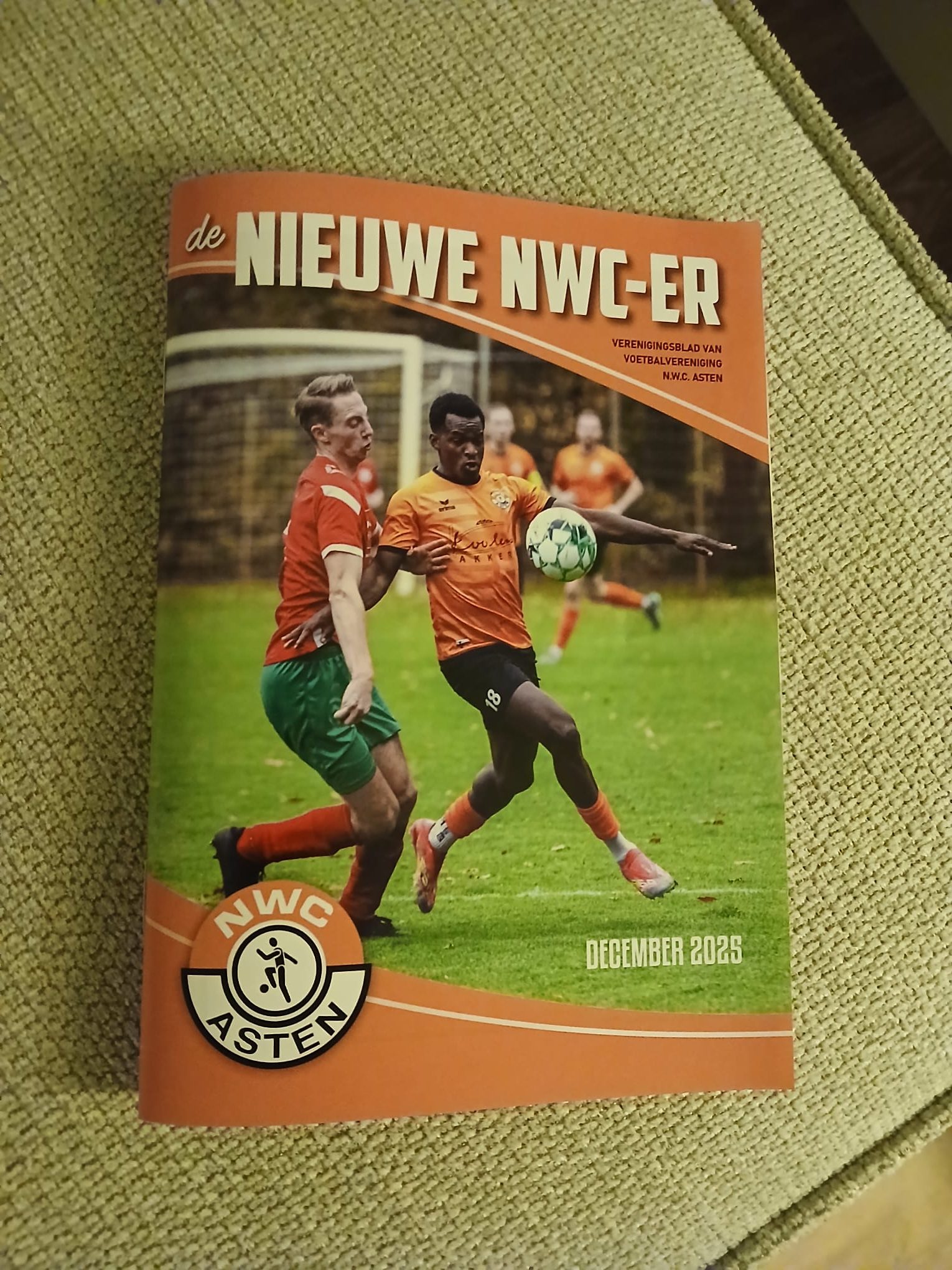 Mogelijke vertraging in bezorging clubblad