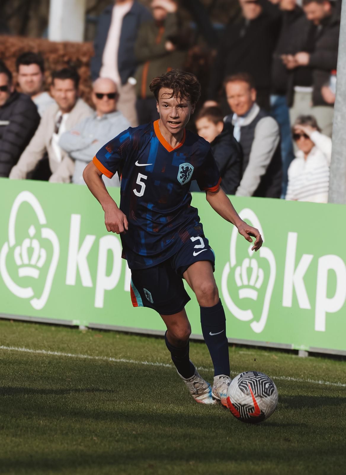 Willem Loomans in Oranje