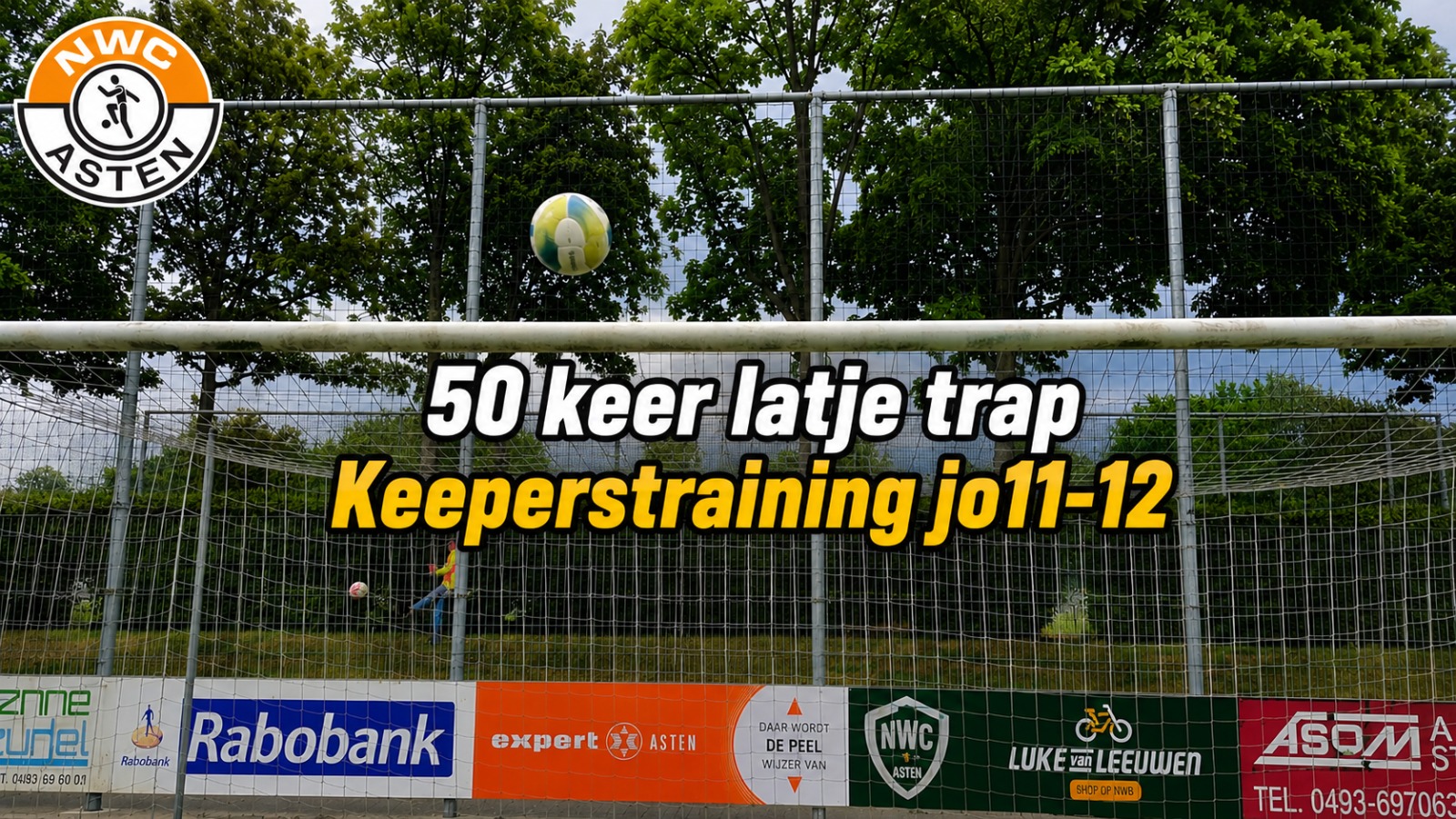 Vijftig keer latje getrapt!