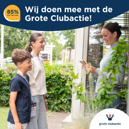 NWC doet mee aan de Grote Clubactie 2026!