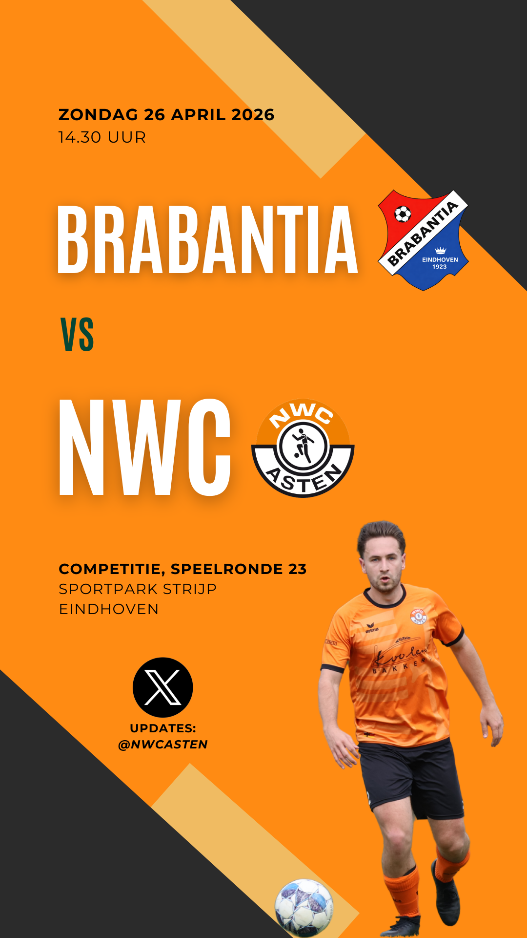 NWC vervolgt jacht op periodetitel tegen Brabantia
