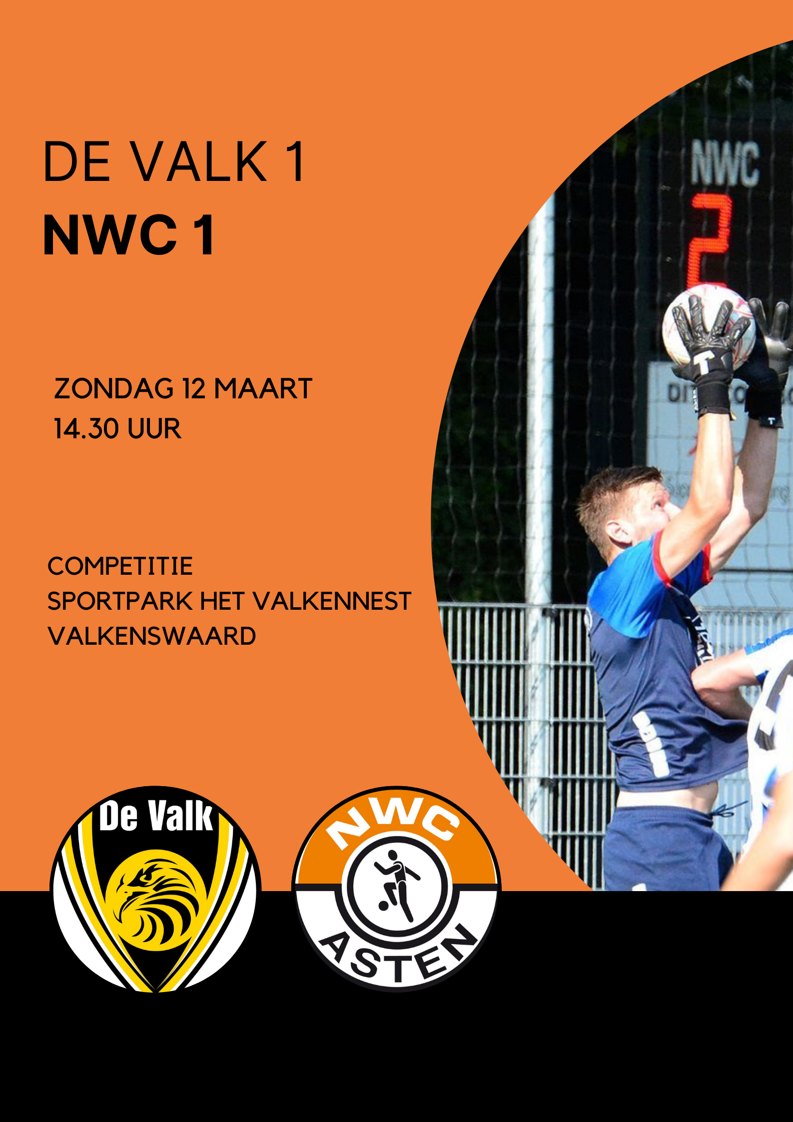 Onoplettendheden doen NWC de das om bij De Valk
