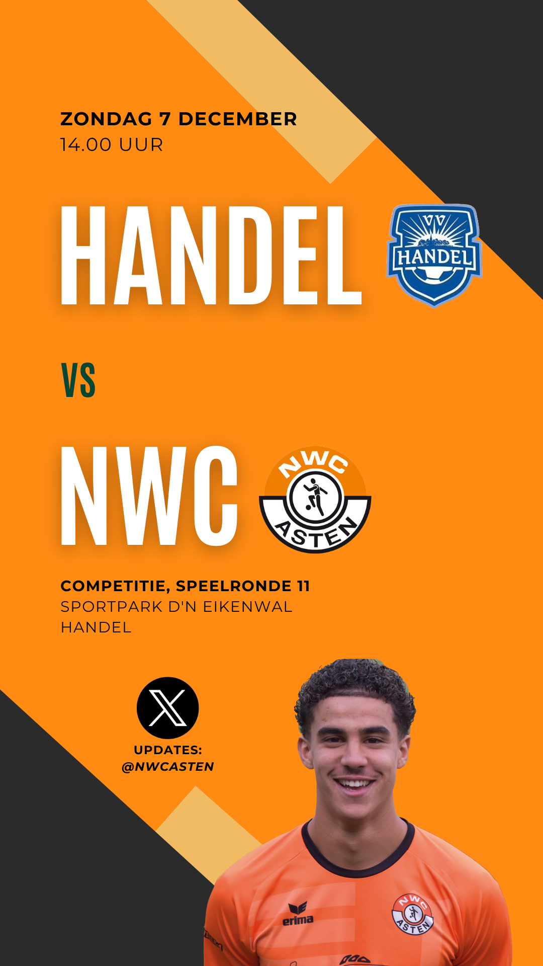 NWC in slotduel van 2025 op bezoek bij Handel