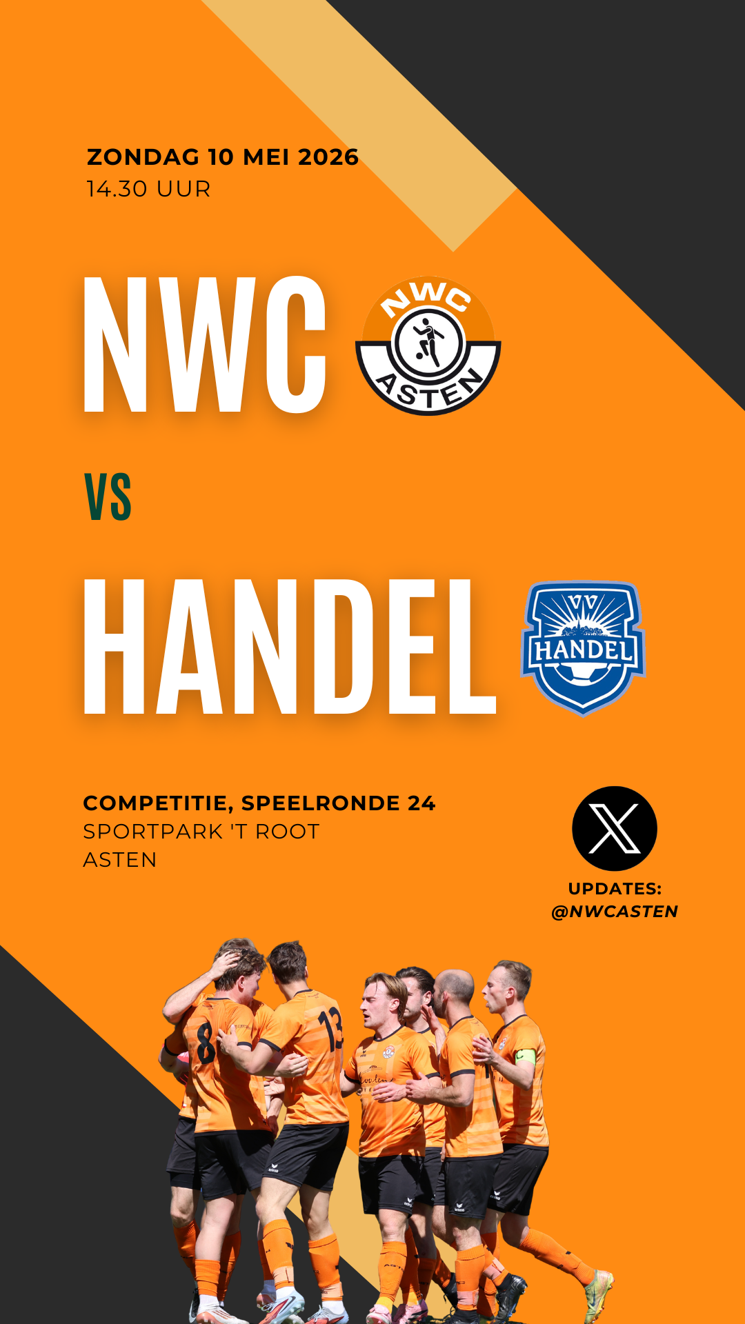 NWC speelt kraker tegen Handel