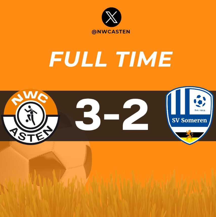 NWC verslaat Someren in oefenduel