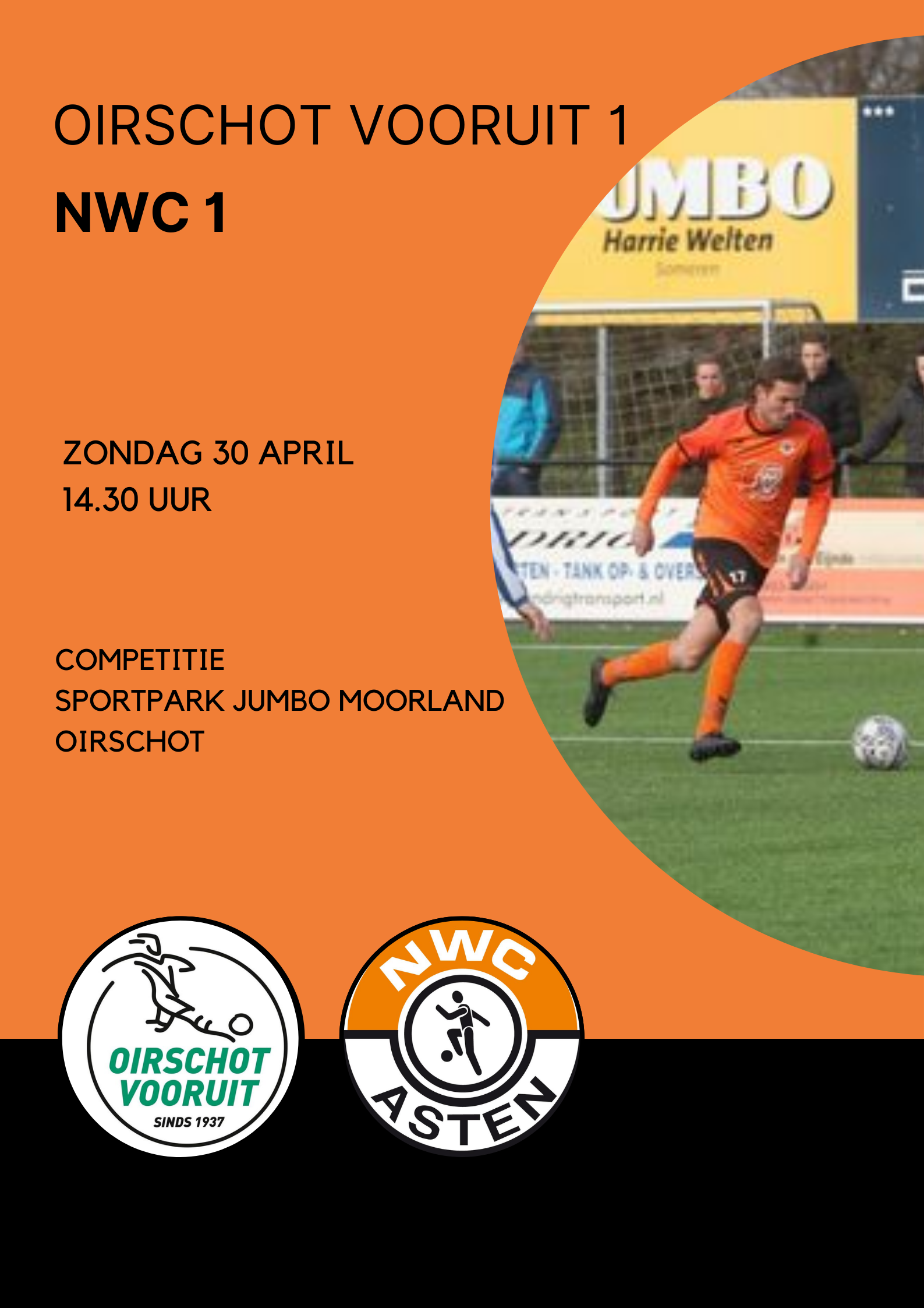 Ploeg in vorm Oirschot Vooruit te sterk voor NWC