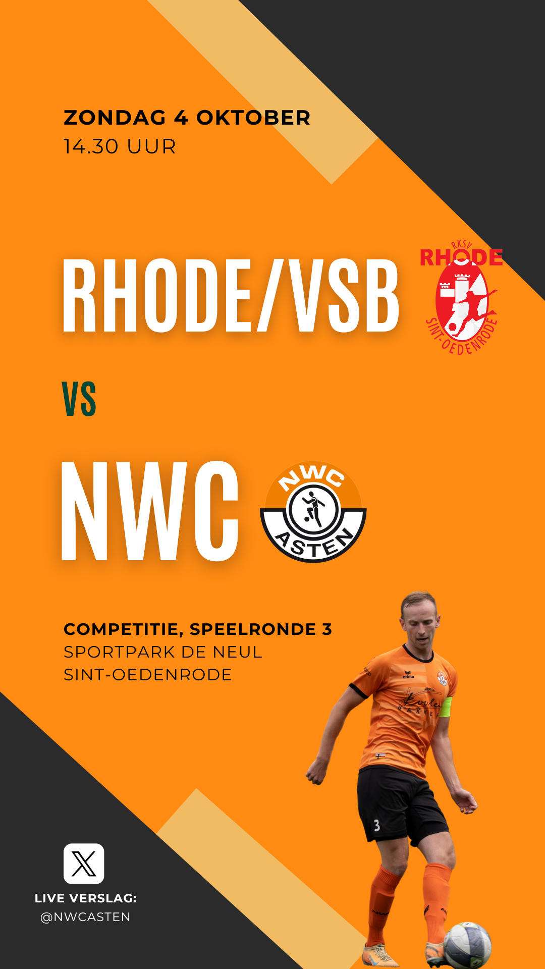 NWC wil goede balans tegen Rhode/VSB vervolg geven